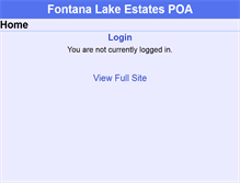 Tablet Screenshot of flepoa.org